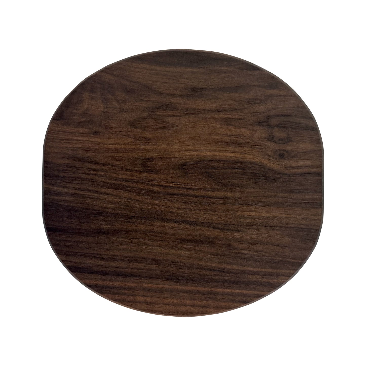 Number 0-shaped charcuterie board crafted from sustainably sourced American walnut with a food-safe finish and beveled edges, ideal for stylishly serving meats, cheeses, fruits, or desserts at birthdays and milestone celebrations